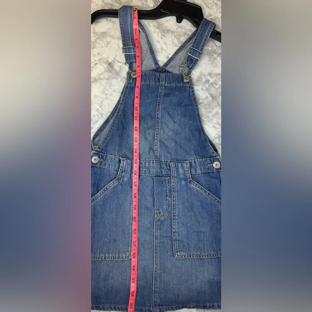 Osh Kosh Denim Overall Dress size 8